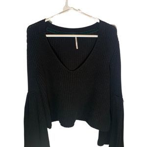 Free People Damsel Bell Sleeve Sweater